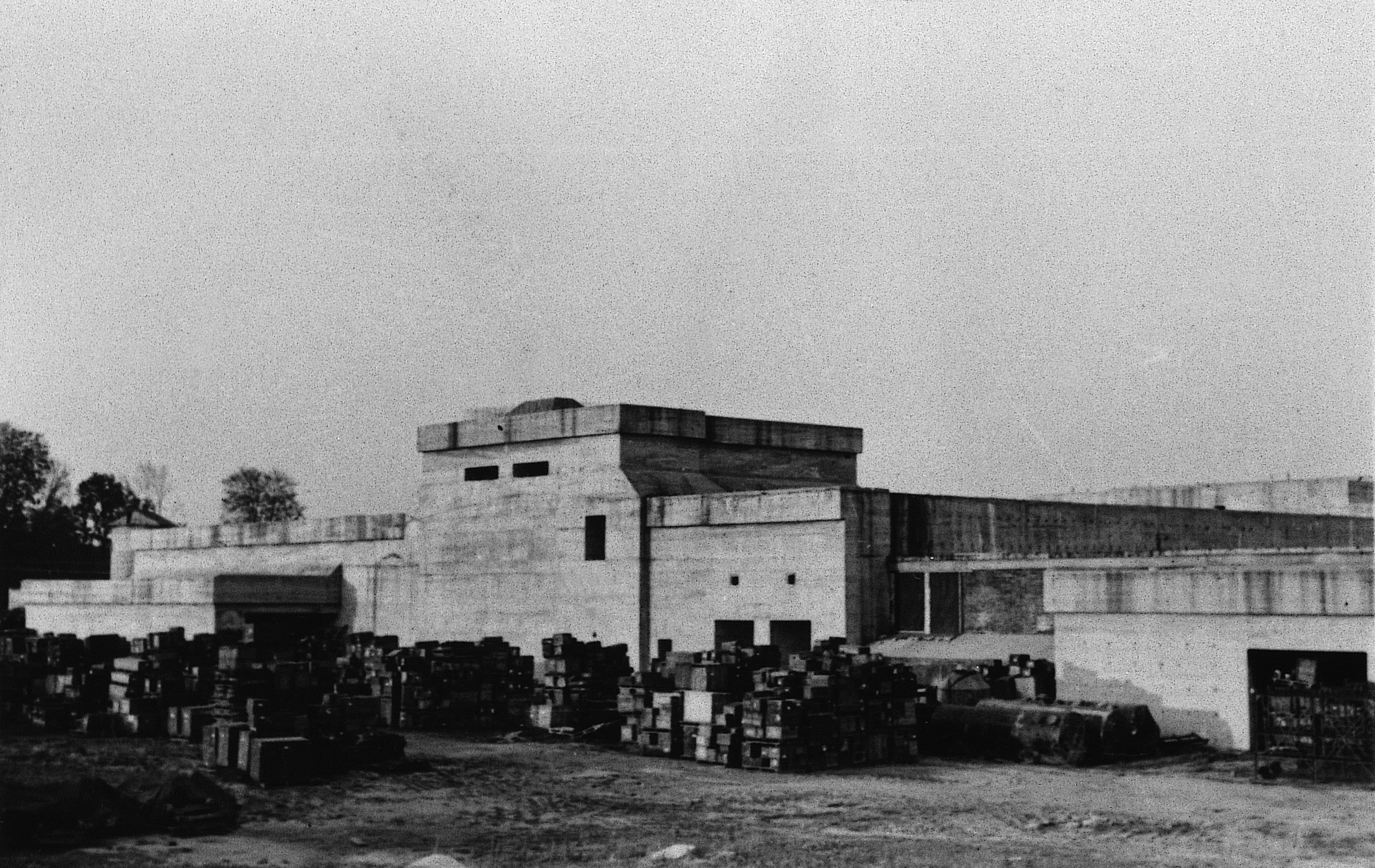 BMW-Bunkerhalle Nachkreisgsaufnahme 1946